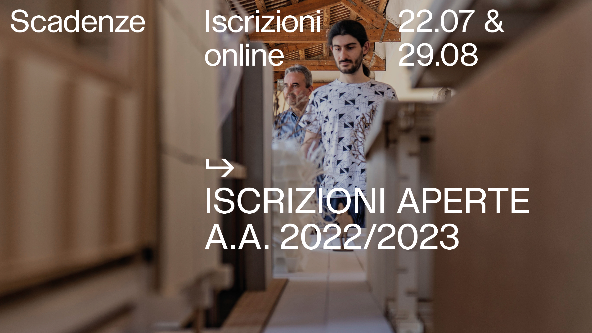 iscrizioni architettura Unicam