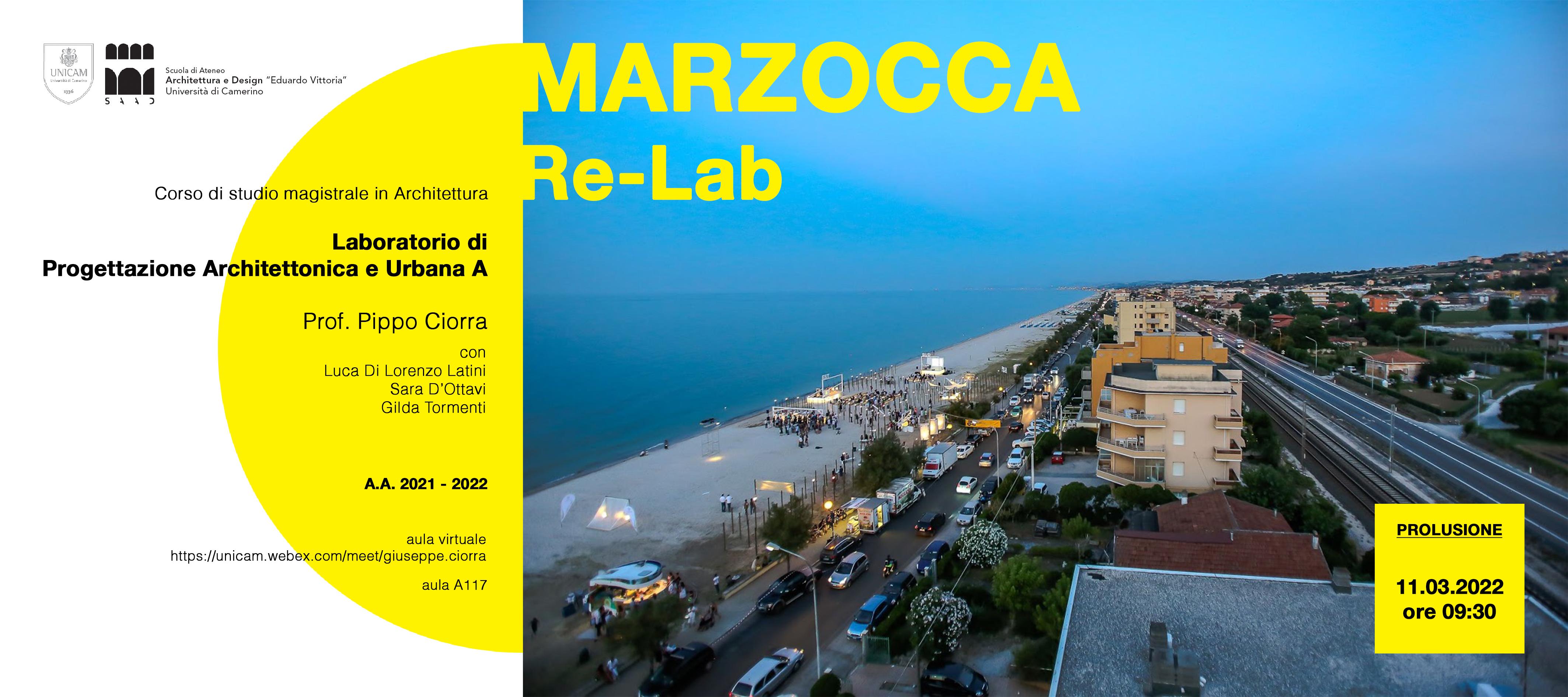 PROLUSIONE Lab Prog Arch Urbana - A - 2021 2022