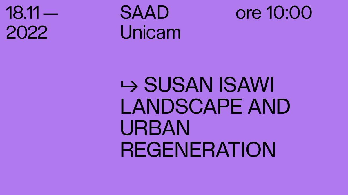 landscape and urban regeneration